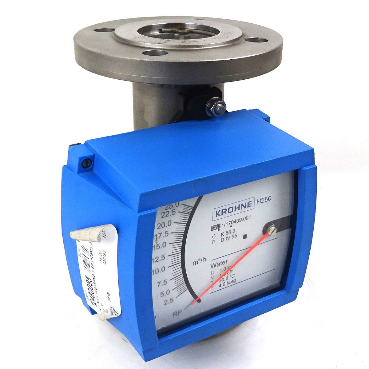 Flowmeter H250/RR/M9 Krohne With Flange 2.525RP m³/h *New* Axxa